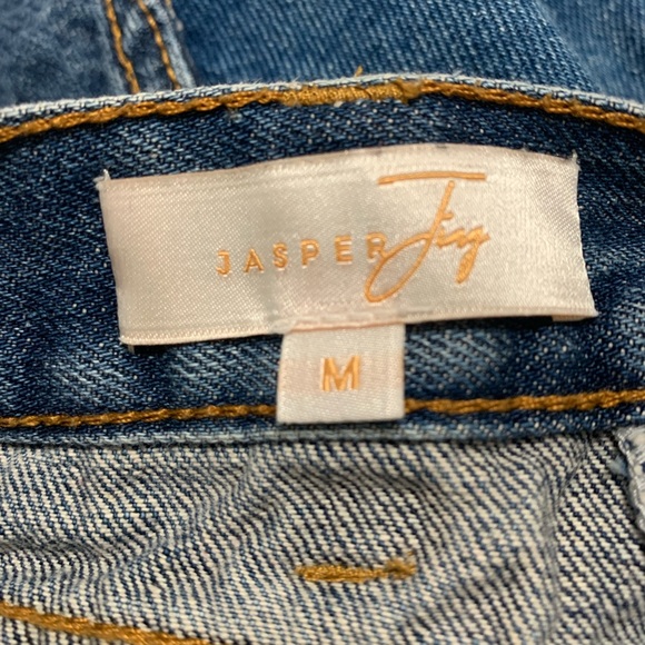 Deconstructed Denim Jeans Skirt By Jasper Jing - Picture 9 of 12